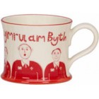 Welsh Cymru am Byth Red Mug